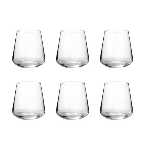 6er-Set D.O.F. Gläser 400 ml für Tisch, Bar, Restaurant, Küche Siesta Aktion