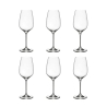 Set aus 6 Rotweingläsern 22,5 cm, Tropfendesign Küche Sinfonia Aktion
