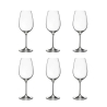 Set mit 6 Weißweingläsern, Design Goccia, Küche & Restaurant, 21,5 cm Aktion