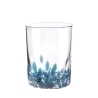 6er Set Wassergläser 10 cm aus gefärbtem Glas für Tisch und Küche Venise Verkauf