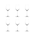 Set mit 6 Weingläsern zur Verkostung 320ml aus kristallinem Glas Shanghai Aktion