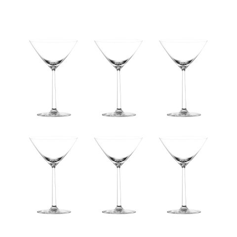 Set aus 6 Martini-Gläsern, Verkostungsküche Restaurant, 230ml, Shanghai Aktion
