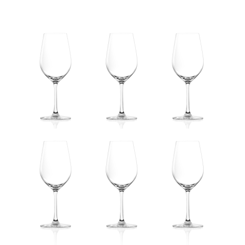 Set aus 6 Weingläsern Chardonnay 365ml Glas Tokyo Temptation Aktion
