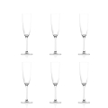 6er-Set Sektflöten 165ml Glas Tokyo Temptation Aktion