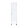 Weiße PVC-Waschsäulen-Schrank mit Tür D8FC9006K Negrari Angebot