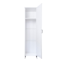 Weiße PVC-Waschsäulen-Schrank mit Tür D8FC9006K Negrari Rabatte