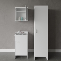 Waschraum-Set mit Hängeschrank und Säule Negrari COMP 5 Aktion