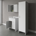Negrari Waschraum-Set COMP 6 mit Hängeschrank, Waschbecken und Hochschrank Aktion