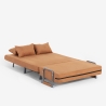 Sesselbett aus Stoff klappbar und platzsparend Deborah Twin Class 