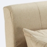 Deborah Twin 1,5-Sitzer Stoff Schlafsessel Schlafsofa klappbar 