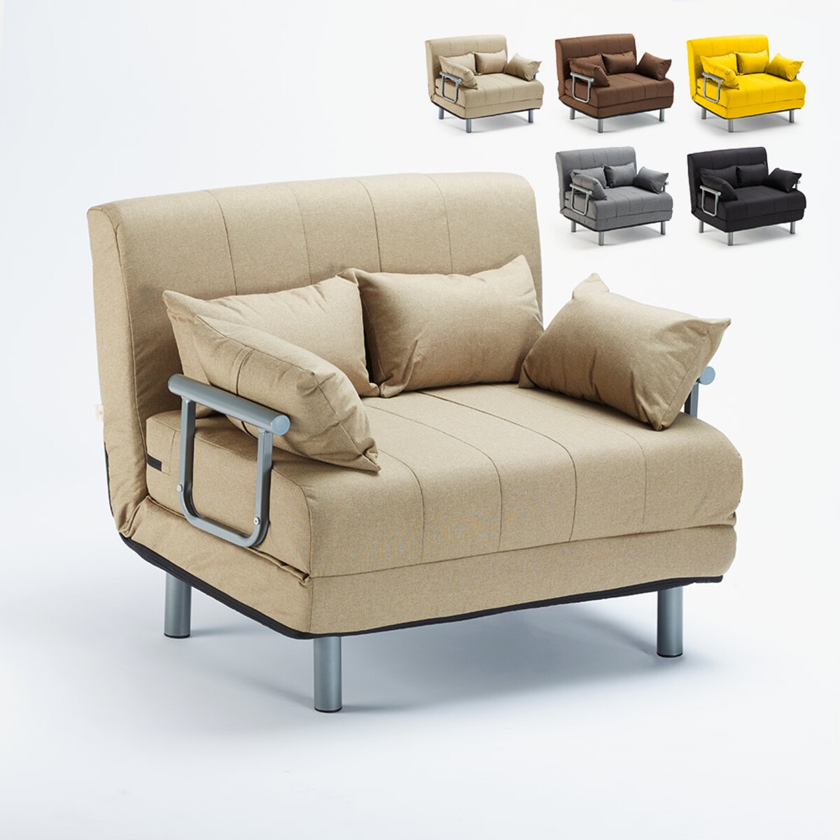 Deborah Twin 1,5-Sitzer Stoff Schlafsessel Schlafsofa klappbar Katalog Deborah Twin 1,5-Sitzer Stoff Schlafsessel Schlafsofa klappbar Katalog