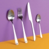 24-teiliges Besteckset aus Edelstahl, matt Silber, Round Verkauf
