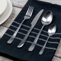 24-teiliges Besteckset aus Edelstahl, matt Silber, Round Katalog