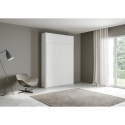 Kentaro Wandklappbett Doppelbett mit weißem Hängeelement Vasistas Angebot