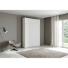 Französisches Schrankbett 140x190 mit Klapphängeschrank Kentaro Angebot
