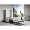 Französisches Schrankbett 140x190cm mit gepolstertem Sofa Sofà Kentaro Rabatte