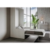 Französisches Schrankbett 140x190cm mit gepolstertem Sofa Sofà Kentaro Katalog