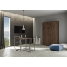 Klappbett 120x190 cm Holz Nussbaum Kentaro Angebot