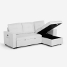 Schlafsofa 3 Plätze mit USB-C Staufach Buchregal Civis 