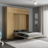 Schrankbett Doppelbett 160x190cm mit Regal und Hängeschränken Kentaro Katalog