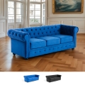 Sofa Chesterfield aus Samt 3-Sitzer im klassischen Vintage-Stil Norwich
 Aktion