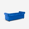 Sofa Chesterfield aus Samt 3-Sitzer im klassischen Vintage-Stil Norwich
 Sales