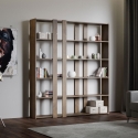 Wandregal mit 6 Regalböden, modernes Design, 178x36x204cm, Kato A Large Modell