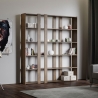 Wandregal mit 6 Regalböden, modernes Design, 178x36x204cm, Kato A Large Modell