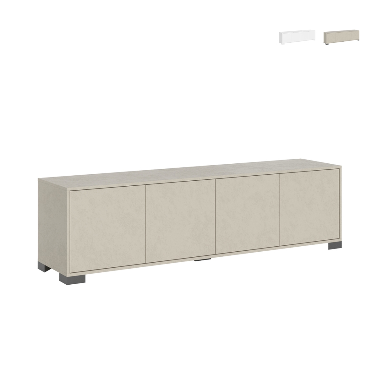 Moderner TV-Ständer für Wohnzimmer 172x40x48 Lumina Aktion Moderner TV-Ständer für Wohnzimmer 172x40x48 Lumina Aktion