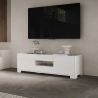 Moderner TV-Schrank 3 Türen 130x40x40 für Wohnzimmer Riflesso Verkauf