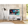 Moderner TV-Schrank 3 Türen 130x40x40 für Wohnzimmer Riflesso Lagerbestand