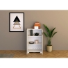Moderner Highboard-Schrank 2-türig platzsparend 70x35x110 Riflesso Lagerbestand