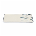 Set aus 6 rechteckigen Servierplatten aus Keramik 29x15cm Marechiaro Angebot