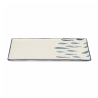 Set aus 6 rechteckigen Servierplatten aus Keramik 29x15cm Marechiaro Angebot