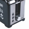 Elektrischer Doppeltoaster, 2 Scheiben mit Timer SPQeRe Lagerbestand