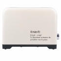 Elektrischer Toaster, 2 Scheiben, Industrial Design, Weiß, Victionary Sales
