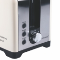 Elektrischer Toaster, 2 Scheiben, Industrial Design, Weiß, Victionary Katalog