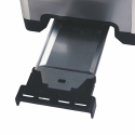 Elektrischer Toaster, 2 Scheiben, Industrial Design, Weiß, Victionary Modell