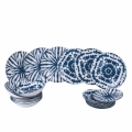 Essgeschirr-Set 18-teilig, im japanischen Stil, The Blue Aktion