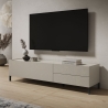 Minimalistisches TV-Rack mit 1 Fach und 2 Schubladen, 160x42x40, Solaria Verkauf
