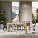 Moderner ausziehbarer Tisch für 16 Personen 90x160-420 Spimbo Verkauf