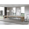 Moderner ausziehbarer Tisch für 16 Personen 90x160-420 Spimbo Sales