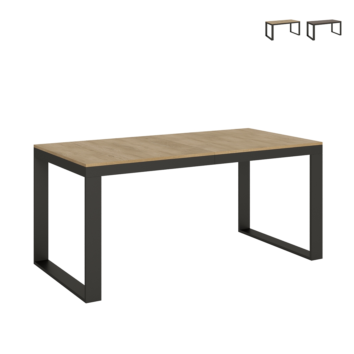 Ausziehbarer Tisch 18 Plätze im Industriedesign 90×180-440 Tecno Evolution Aktion Ausziehbarer Tisch 18 Plätze im Industriedesign 90×180-440 Tecno Evolution Aktion
