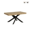 Ausziehbarer Tisch mit Kreuzbeinen, modernes Design 90×160-264 Volantis Angebot