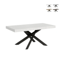 Ausziehbarer Tisch für 12 Personen, modernes Design, 90×180-284 Volantis Aktion