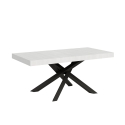 Ausziehbarer Tisch für 12 Personen, modernes Design, 90×180-284 Volantis Modell