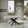 Ausziehbarer Tisch für 12 Personen, modernes Design, 90×180-284 Volantis Verkauf