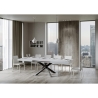 Ausziehbarer Tisch für 12 Personen, modernes Design, 90×180-284 Volantis Kauf