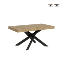 Ausziehbarer Tisch im modernen Urban-Design für 18 Personen, 90×160-420 Volantis Angebot