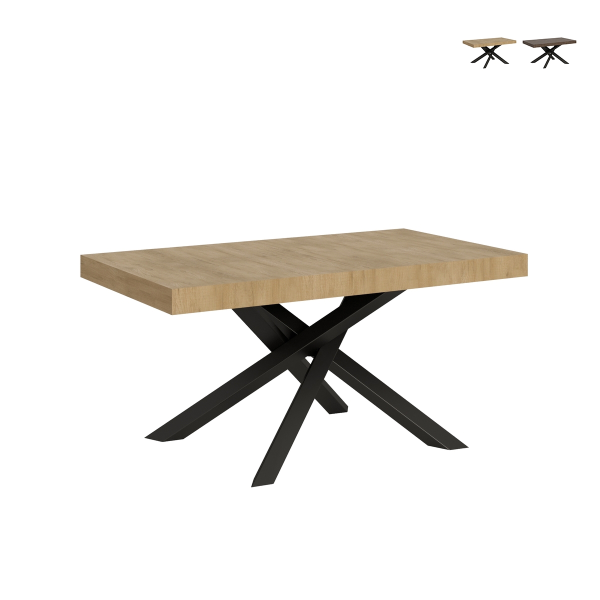 Ausziehbarer Tisch im modernen Urban-Design für 18 Personen, 90×160-420 Volantis Angebot Ausziehbarer Tisch im modernen Urban-Design für 18 Personen, 90×160-420 Volantis Angebot